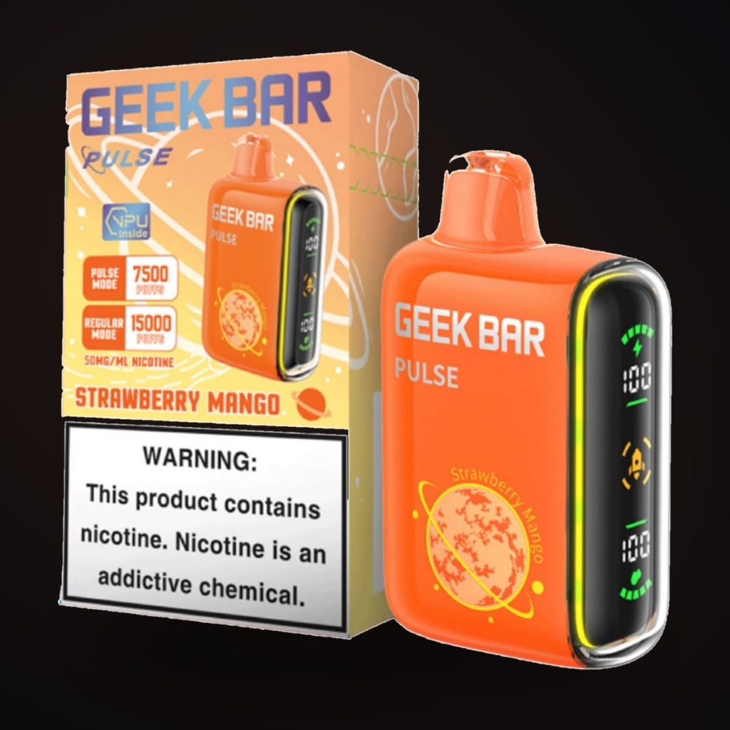 Geek Bar Pulse 15K — Strawberry Mango